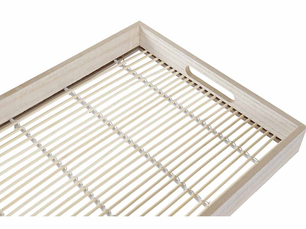 Vassoio dec.rattan 40x5x30 ld-181407