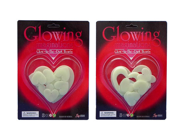 Cuore grande 16 pezzi fluorescente 45088