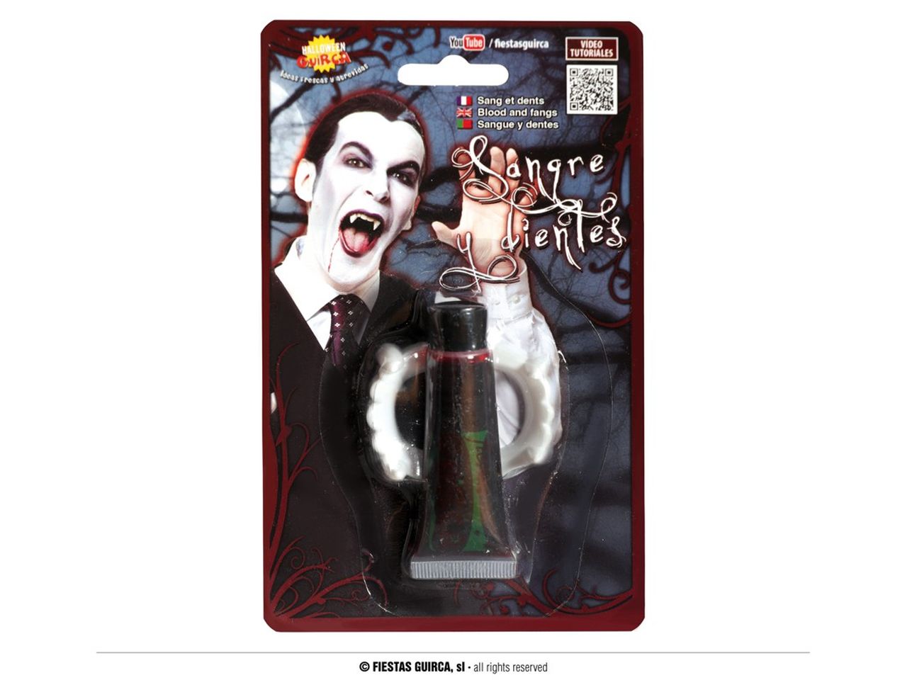 Sangue e denti da vampiro