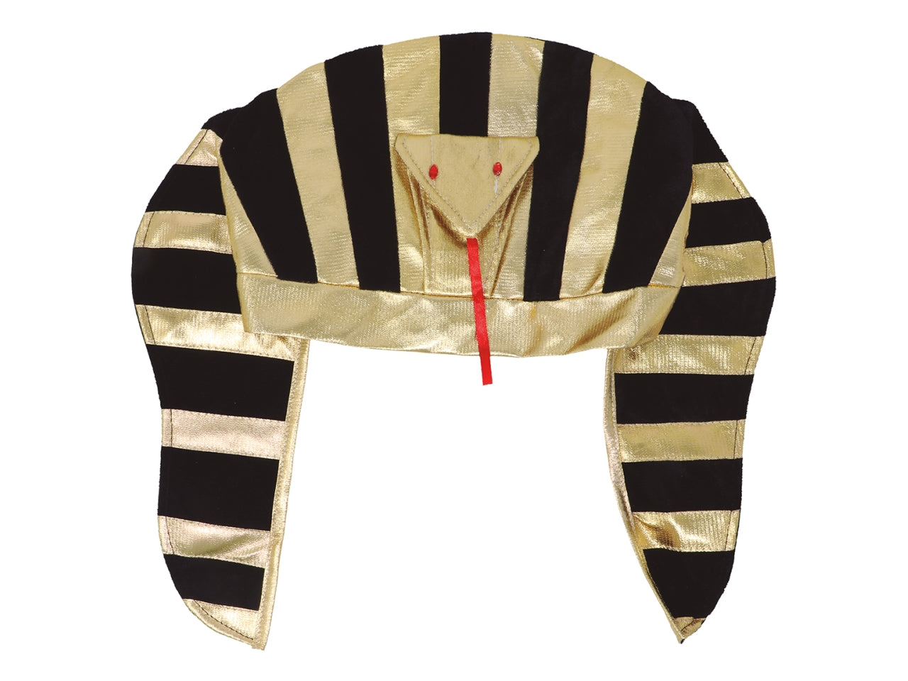 Copricapo da faraone in tessuto