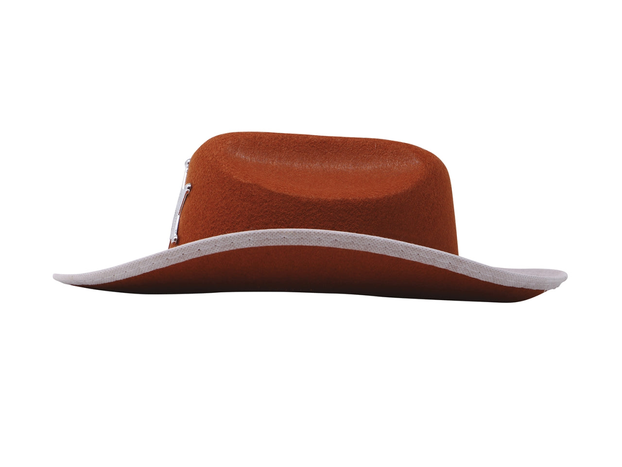 Cappello marrone da sceriffo da bambino