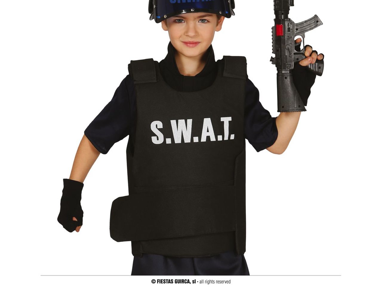Vestito da s.w.a.t. da bambino