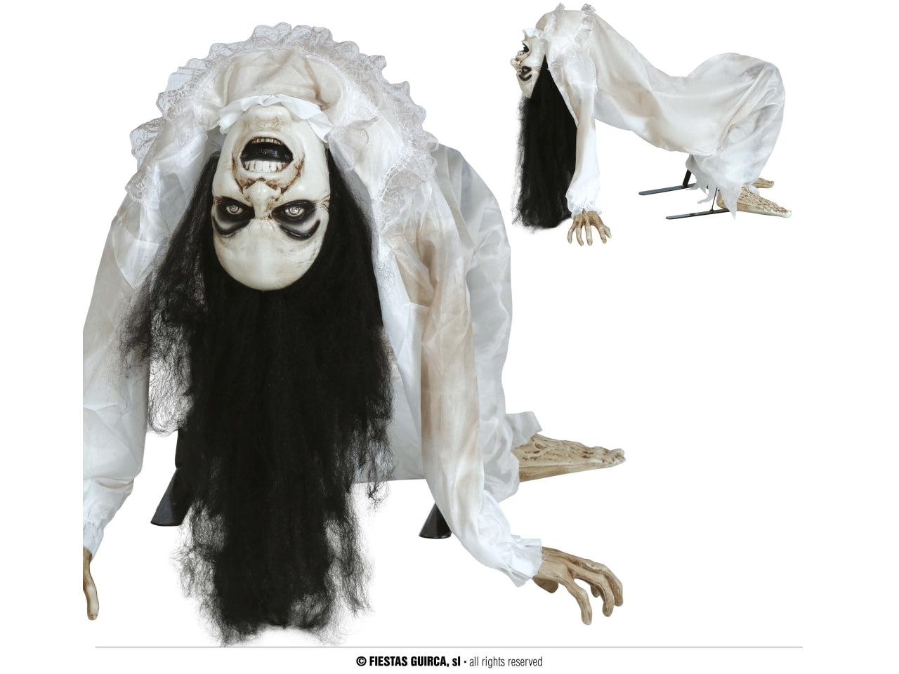 Donna posseduta, luce, suono e movimento 140cm