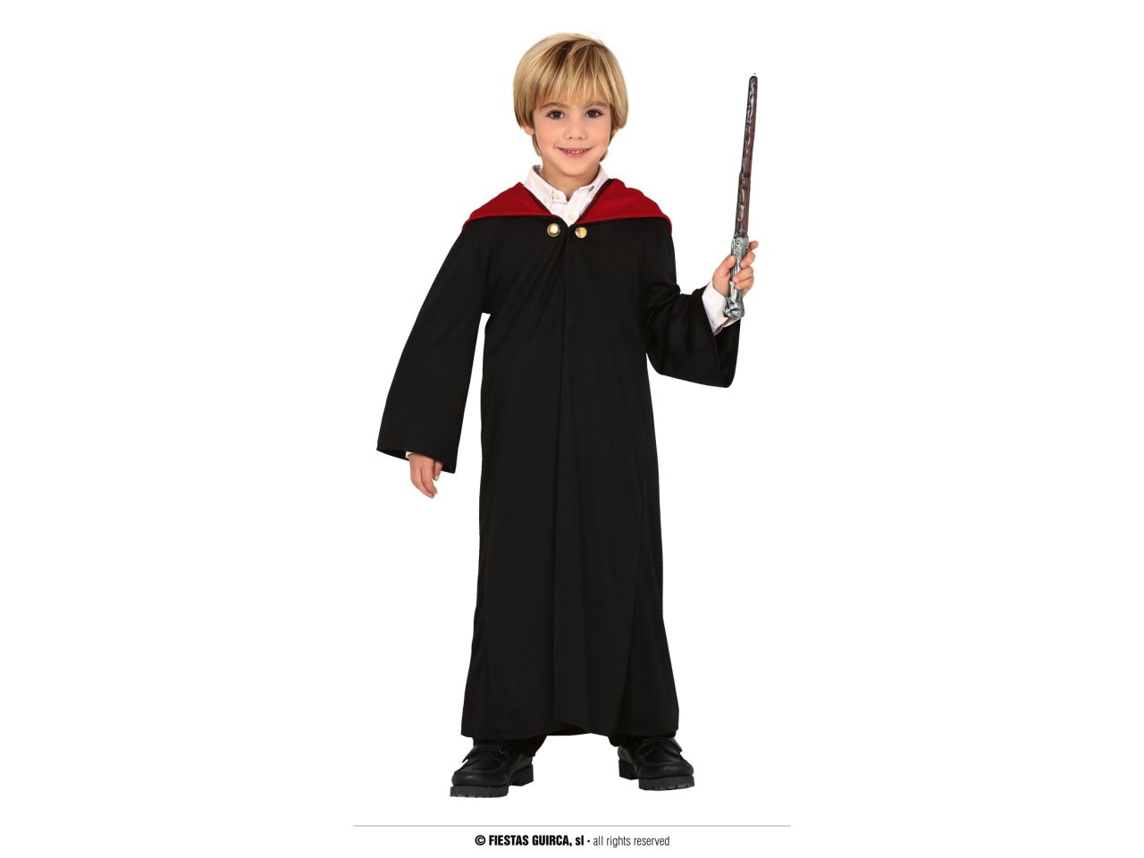 Costume da studente di magia da bambino taglia 3-4 anni