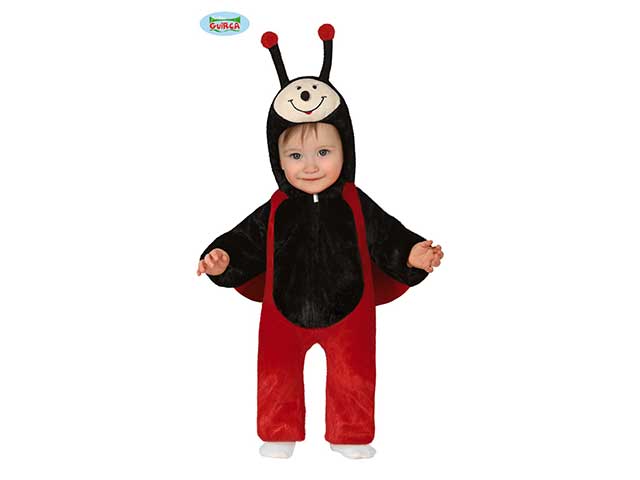 Costume da coccinella baby taglia 12-18 mesi