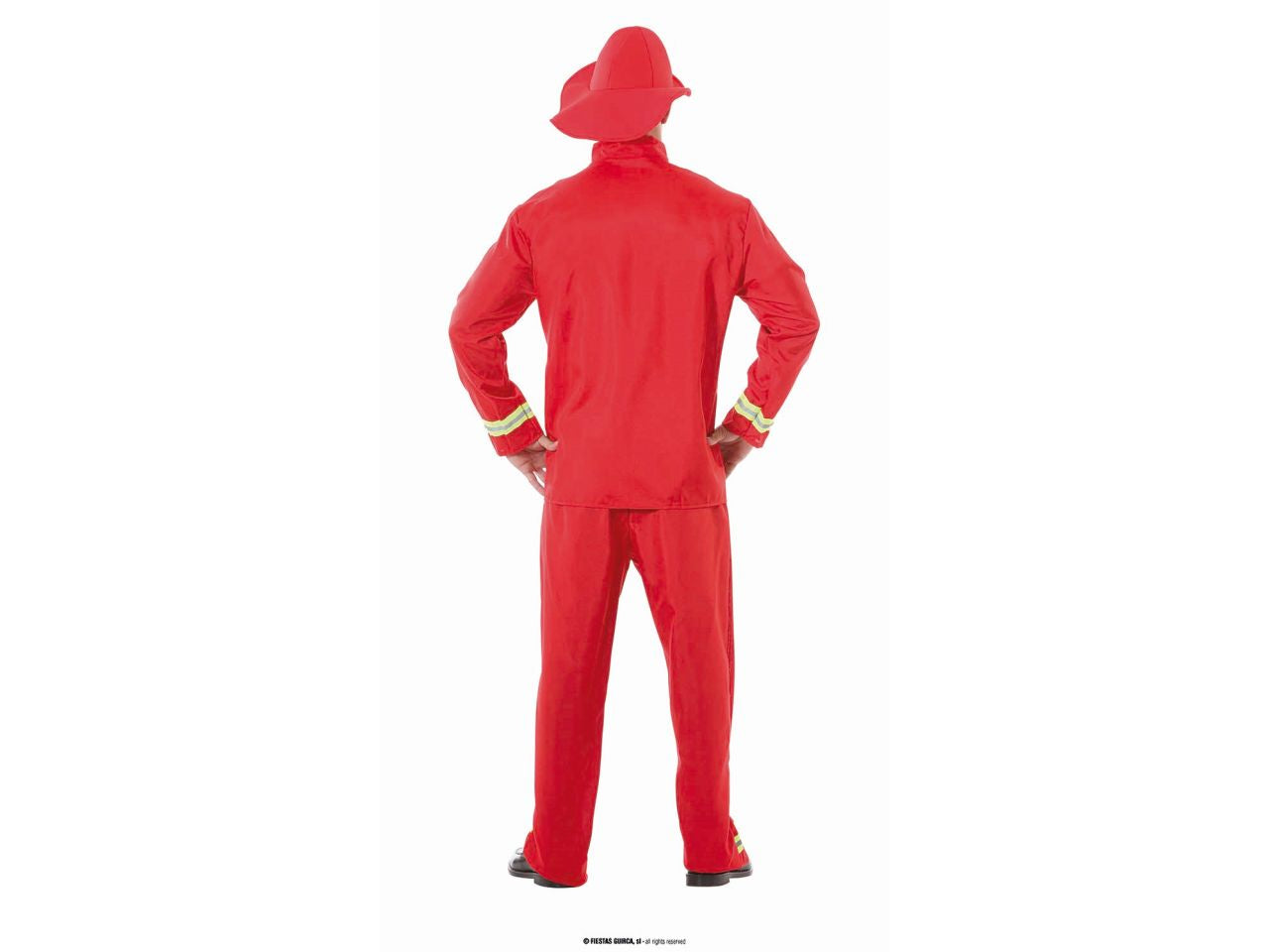 Costume da pompiere da adulto taglia xl 54-56