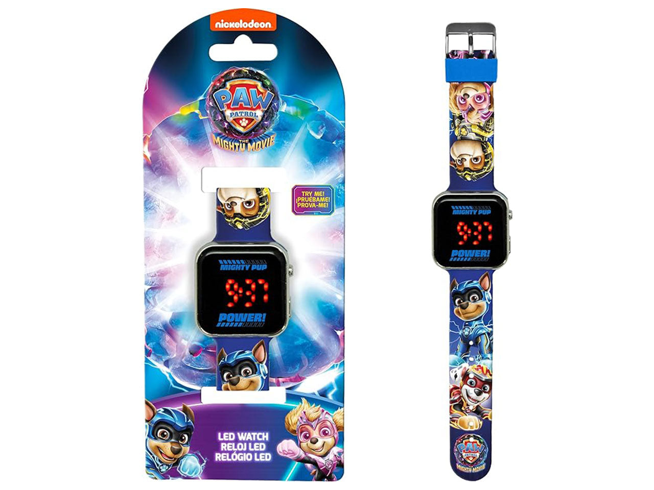 Orologio a led paw patrol