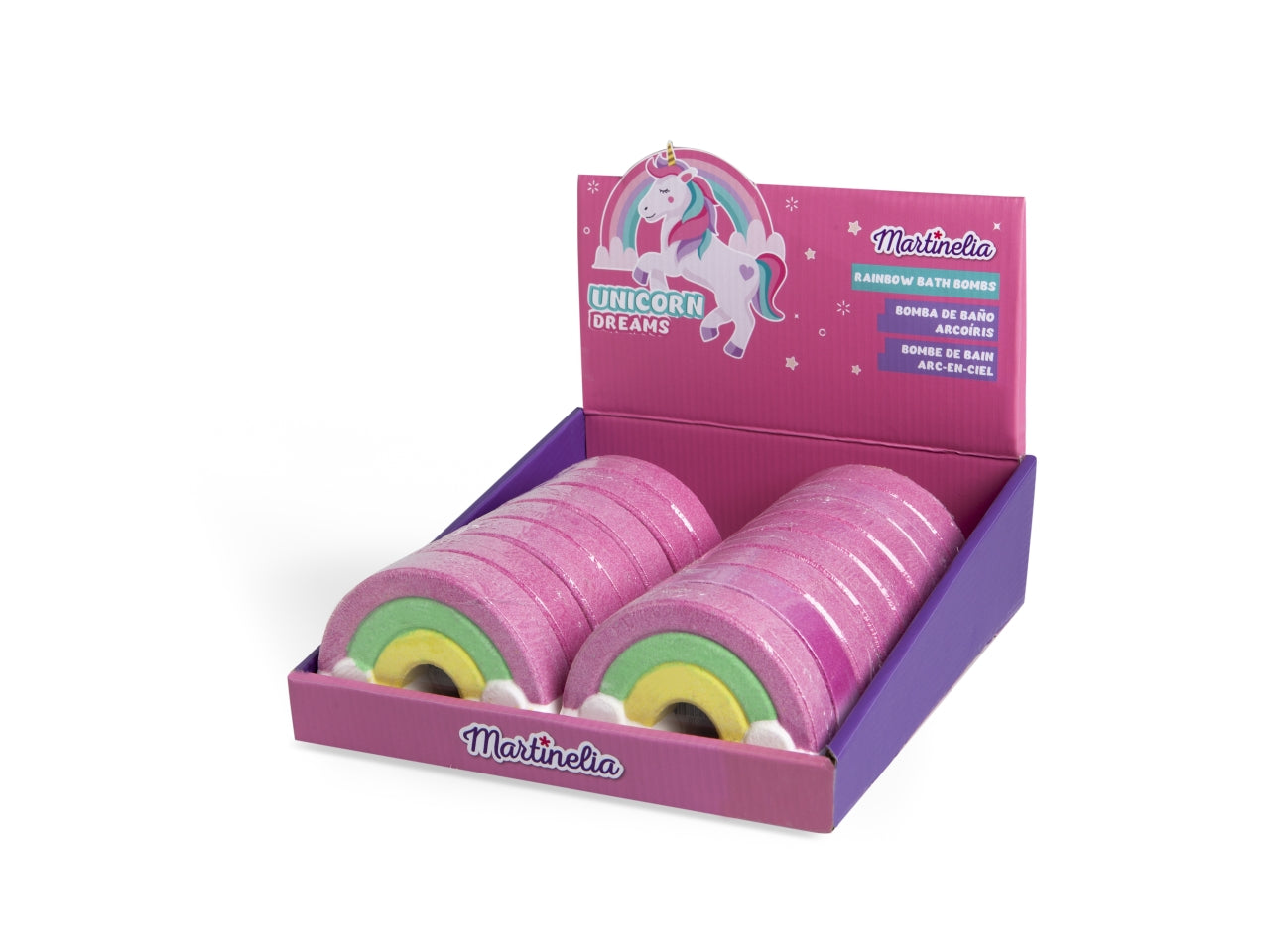 Martinelia rainbow bomba da bagno 150g