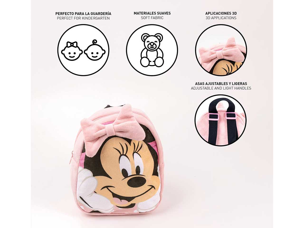Minnie zaino peluche