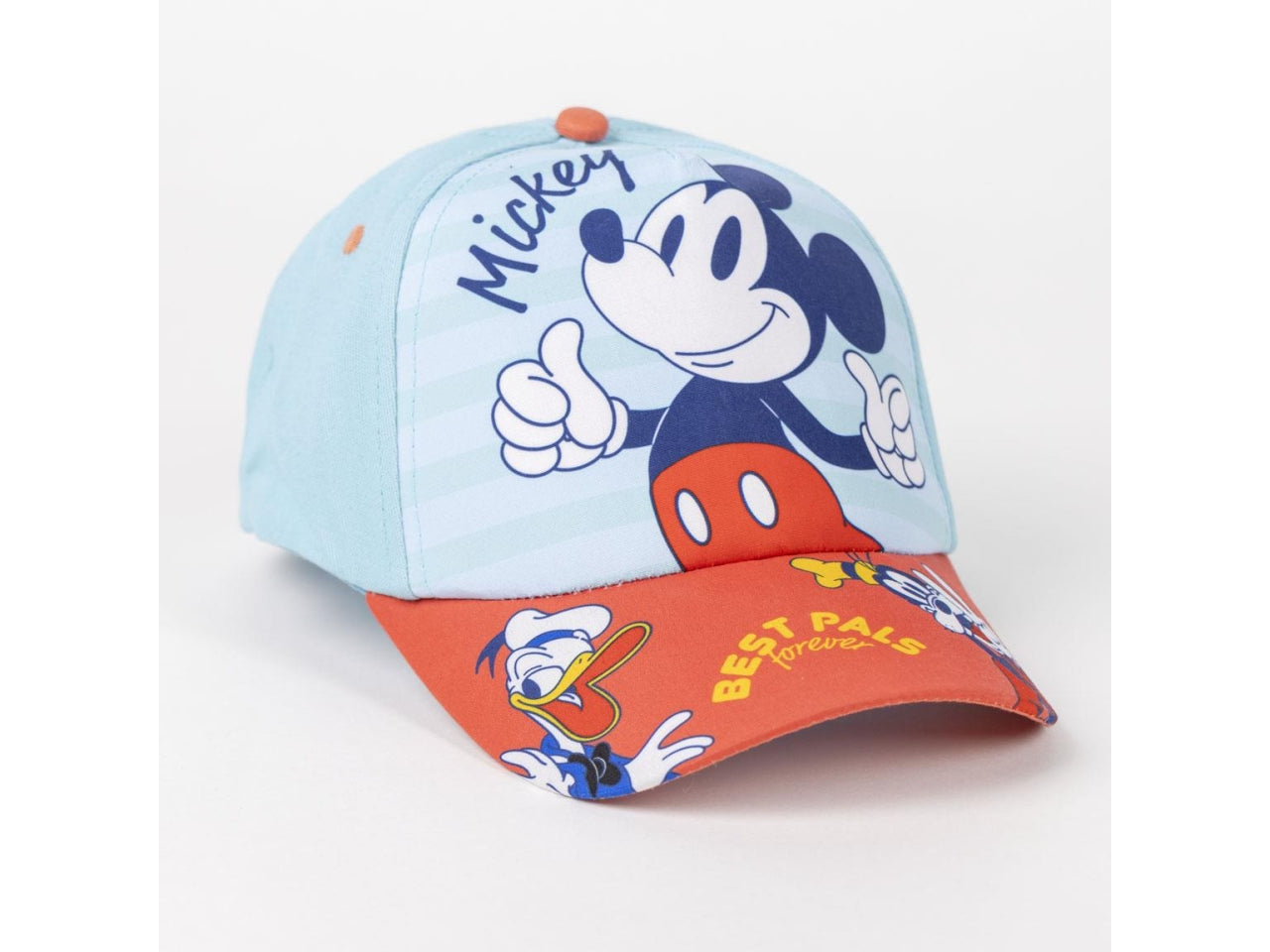 Set cappello con visiera ed occhiali da sole di mickey