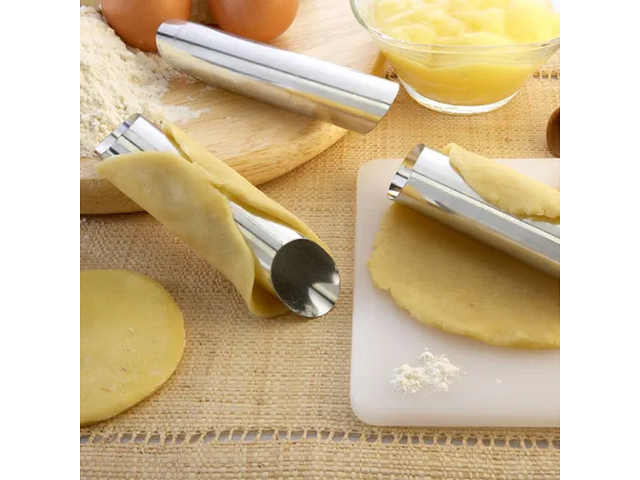 Stampo per Cannoli 3 pezzi 12 cm Tescoma Delicia