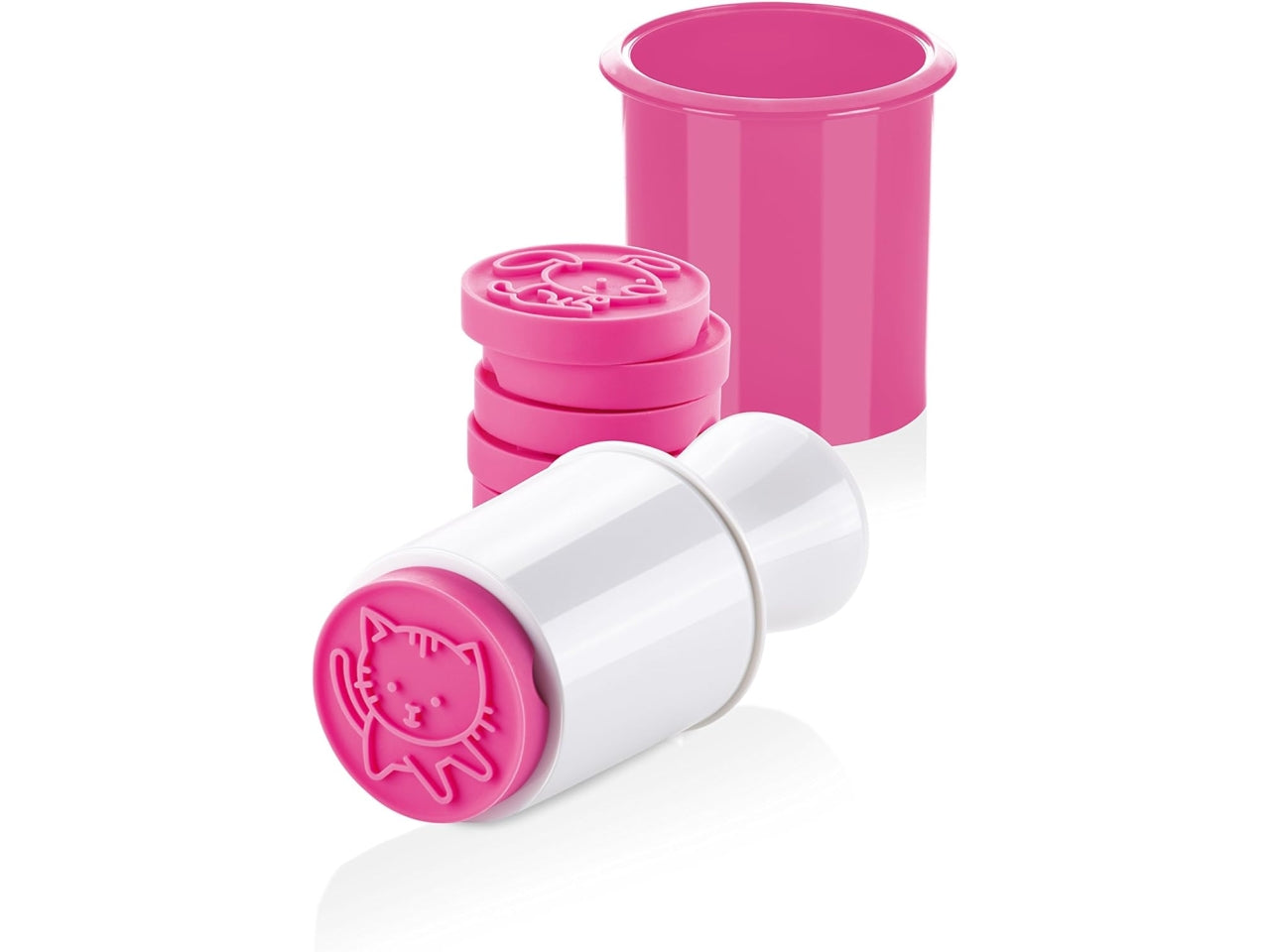 Timbro per Biscotti Tescoma Delicia 125 cm con 6 decori rosa