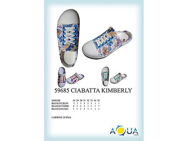 Ciabatta kimberly misura 28/35