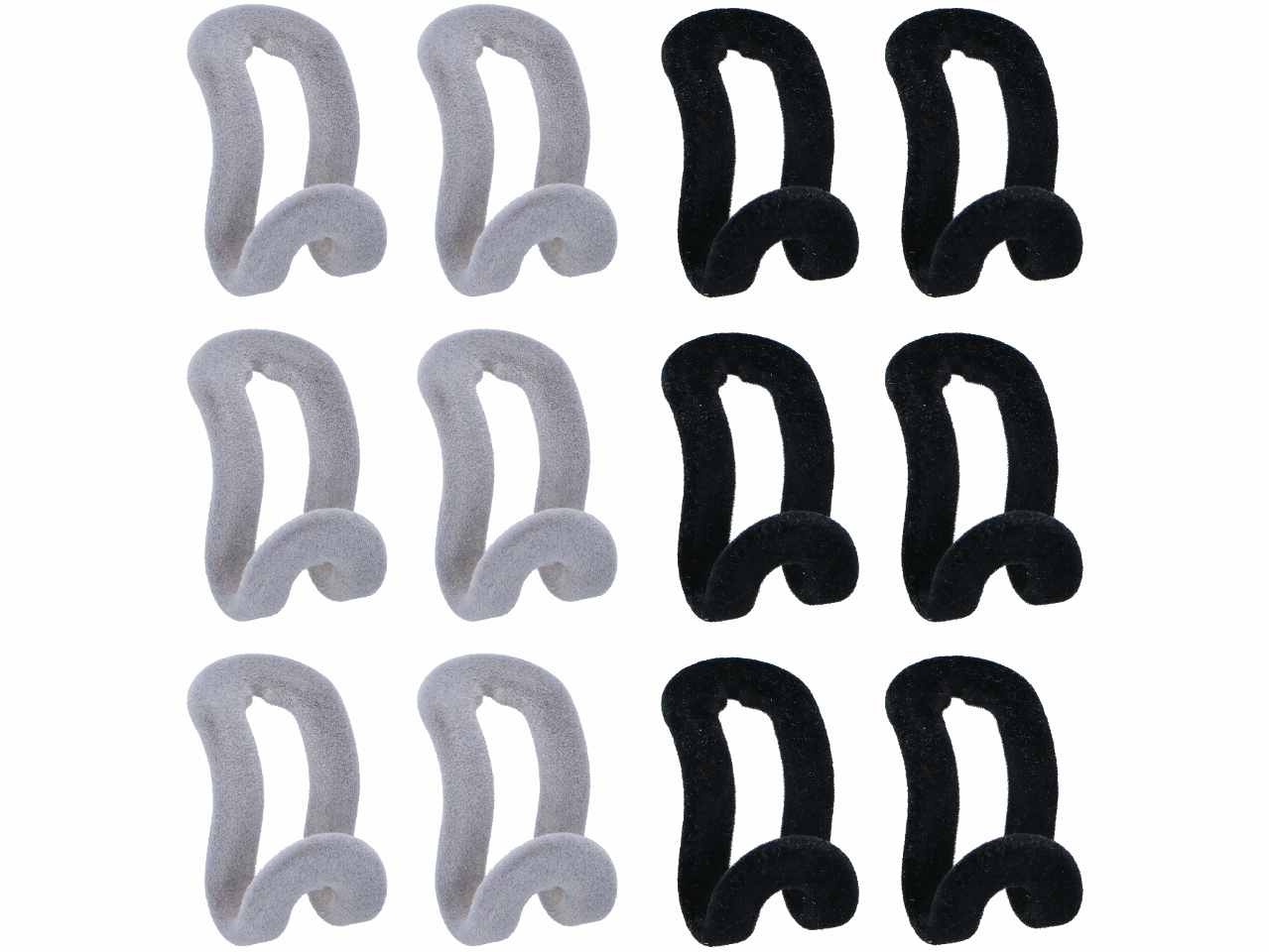 Alpina accessori per vestiti 6 pezzi 4,5x2,5x2,5 cm