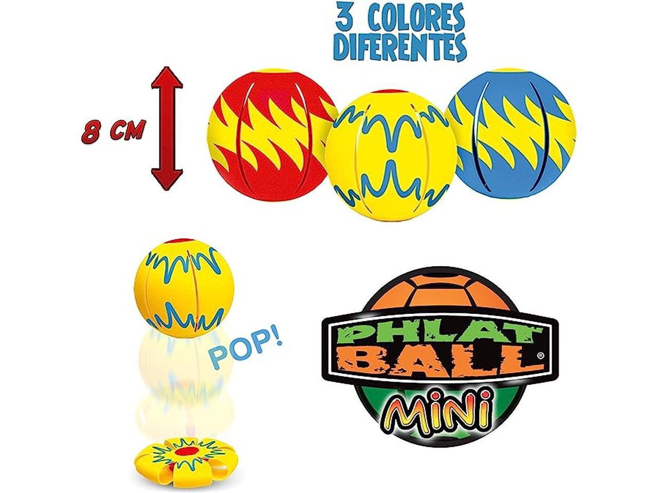 Goliath  phlat ball mini - modelli assortiti