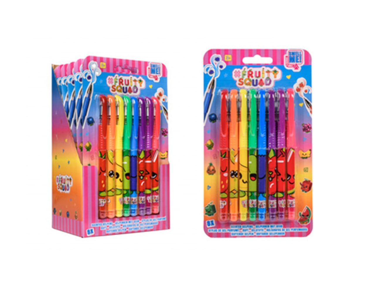 Fruity squad penne profumate - la confezione contiene 8 penne