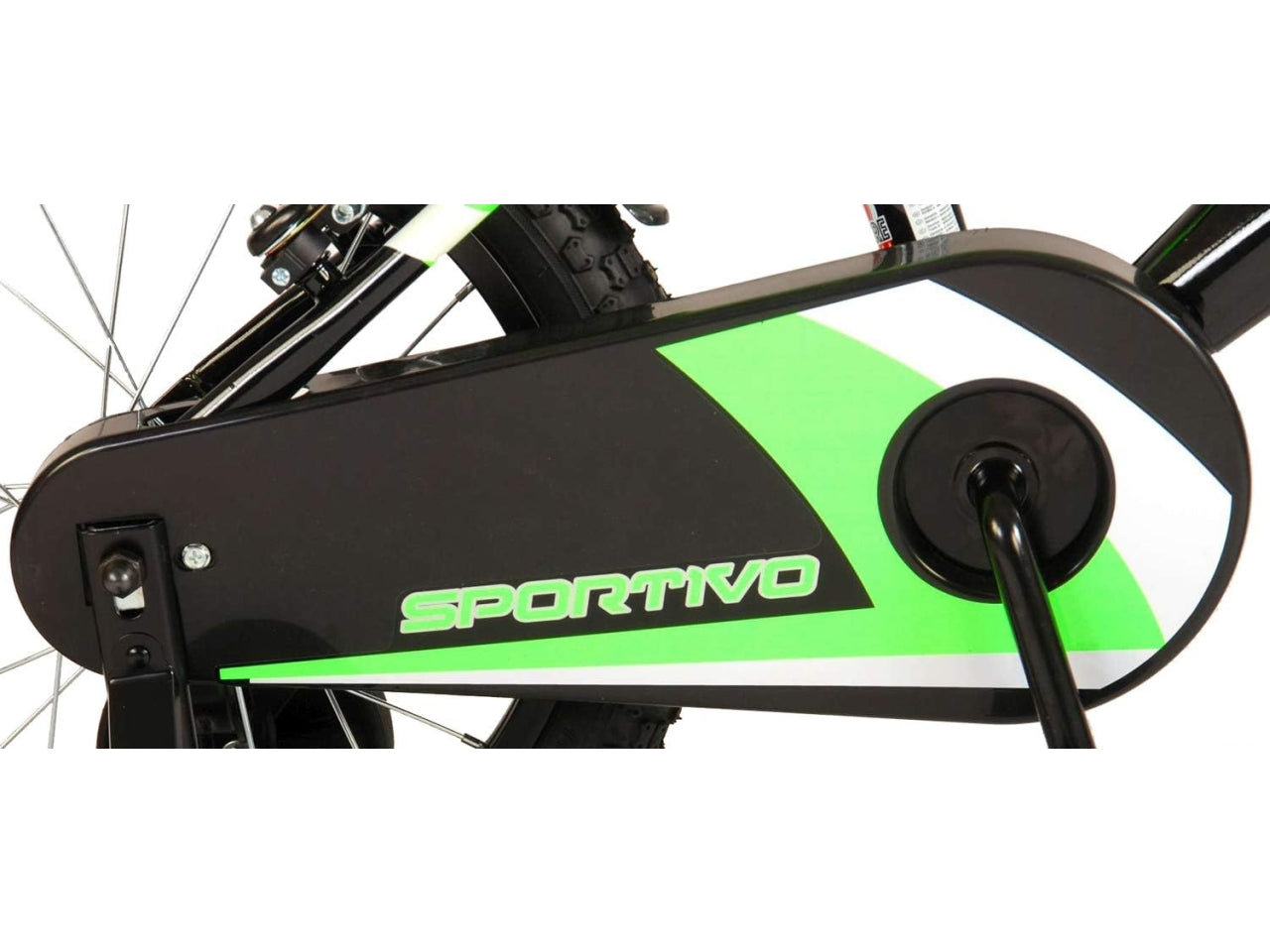 Bici dy sportivo verde 16' sfera