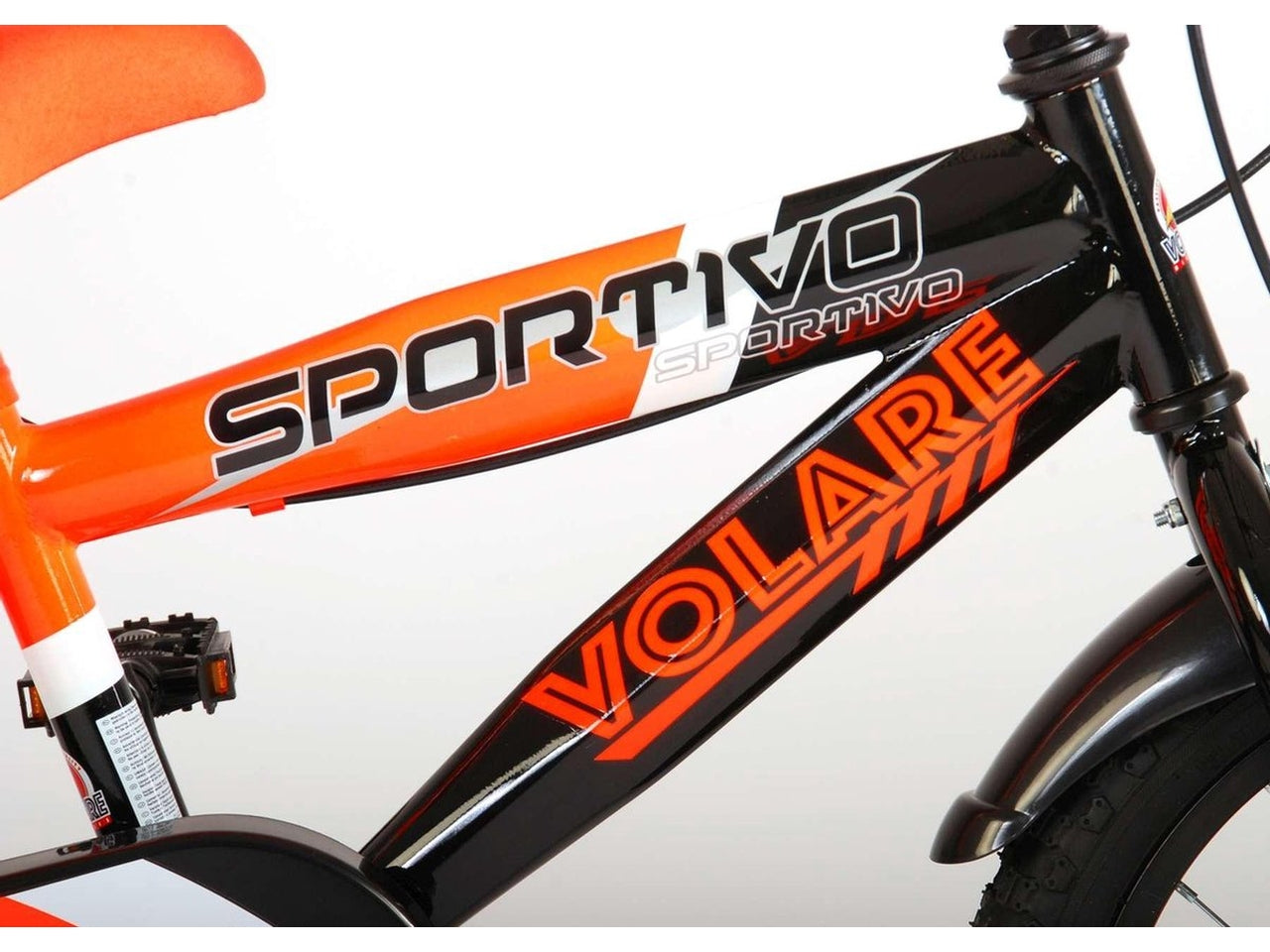 Bici dy sportivo arancio 16' sfera