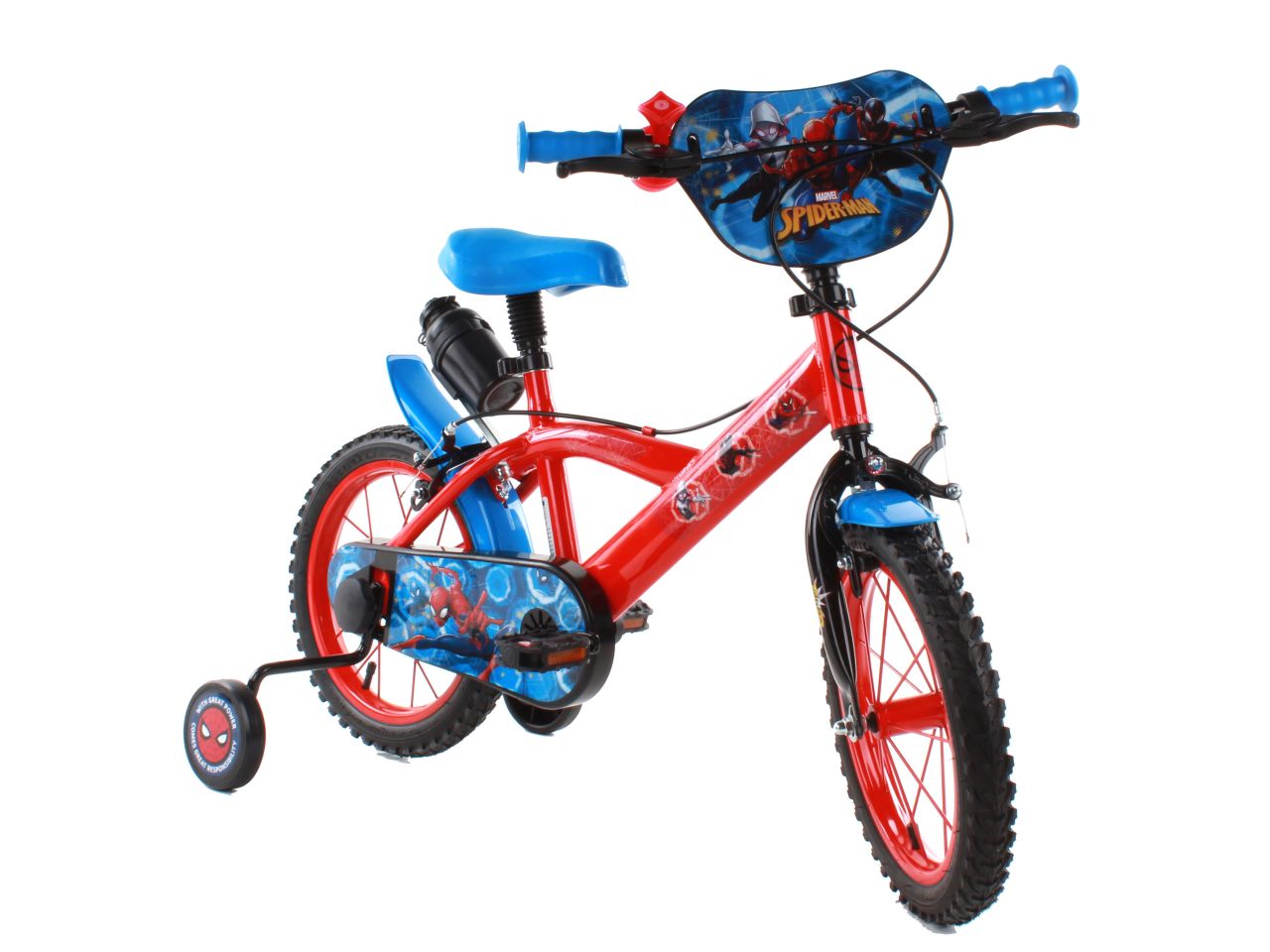 Bici spiderman 14"