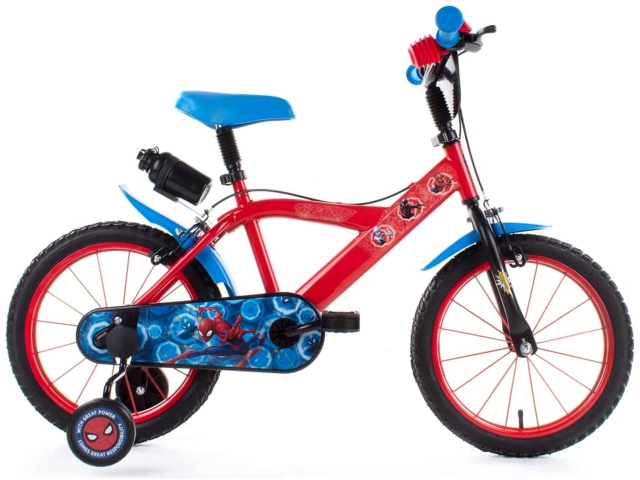 Bici spiderman 14"