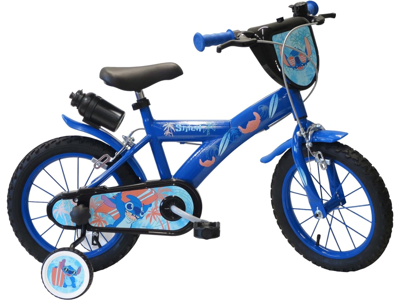 Dy bici stitch blu 14"