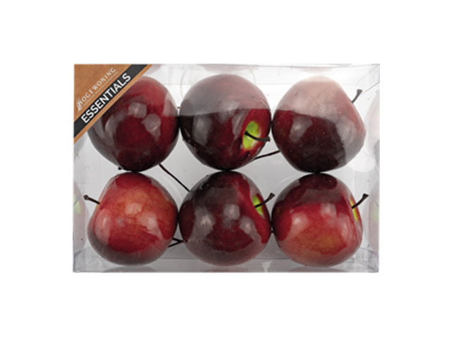 Mela rossa 7cm 6 pezzi 444467-061