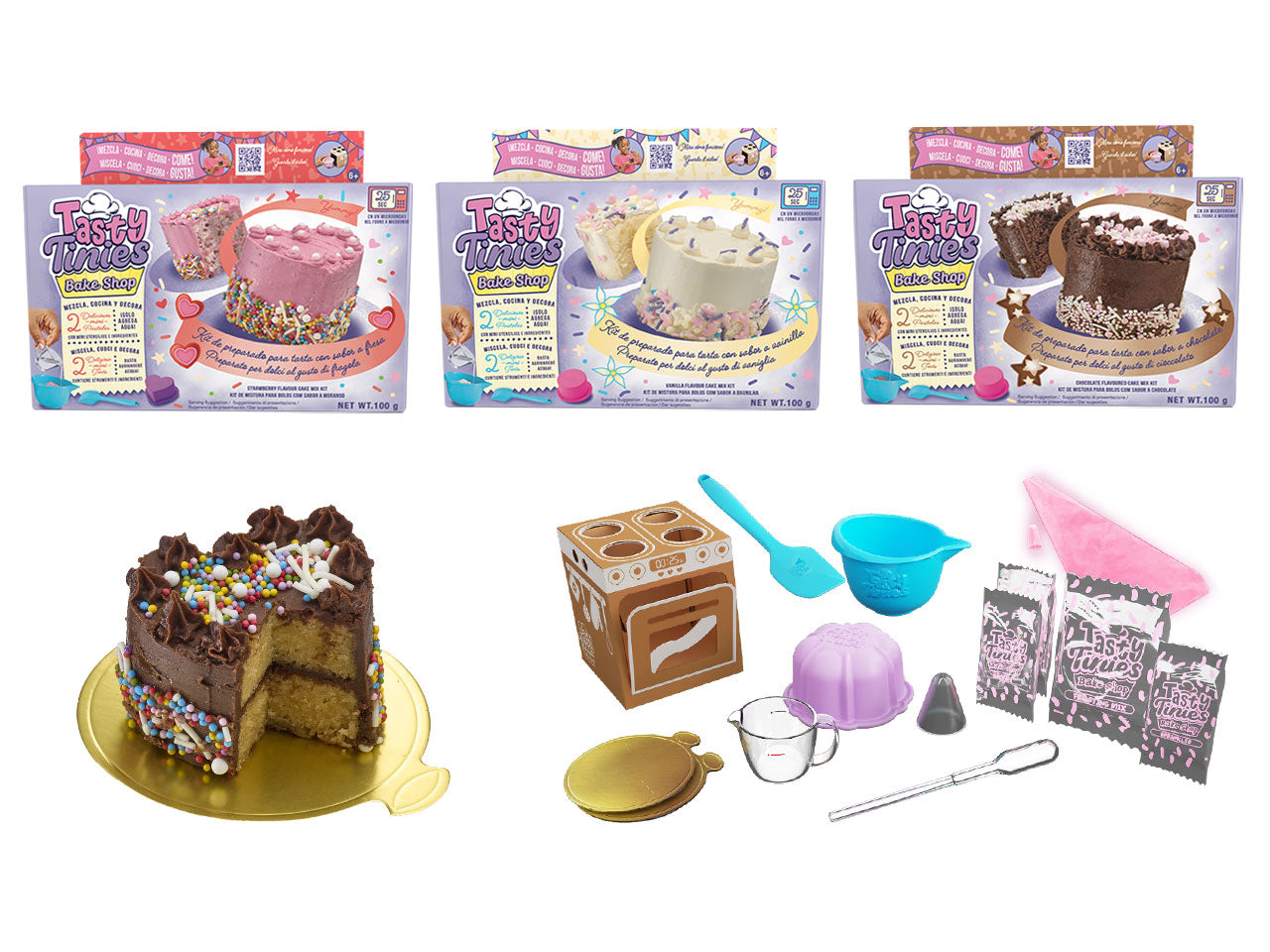 Tasty tinies cake kit