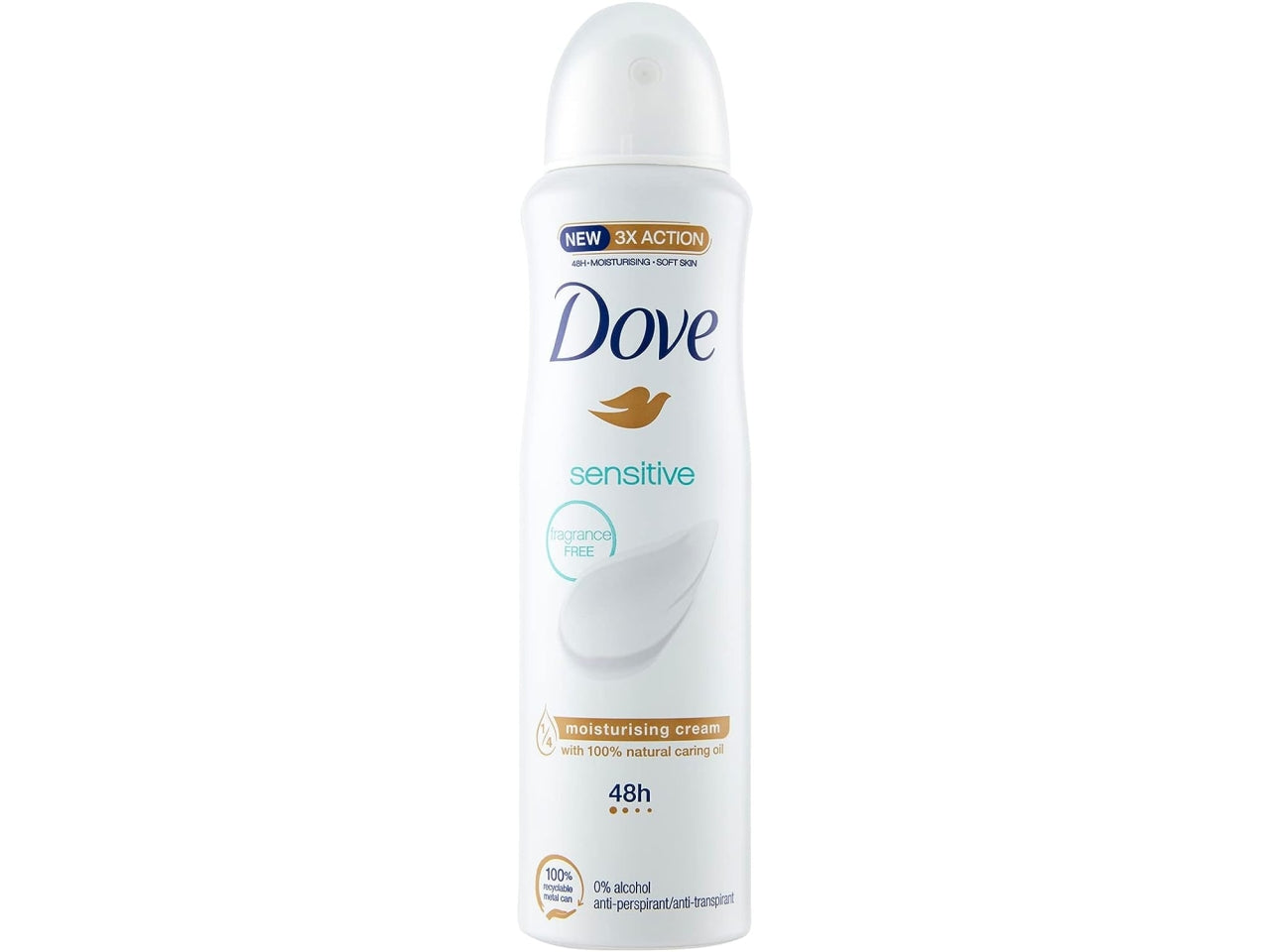 Dove deodorante spray da 150ml sensitive per pelli sensibili $