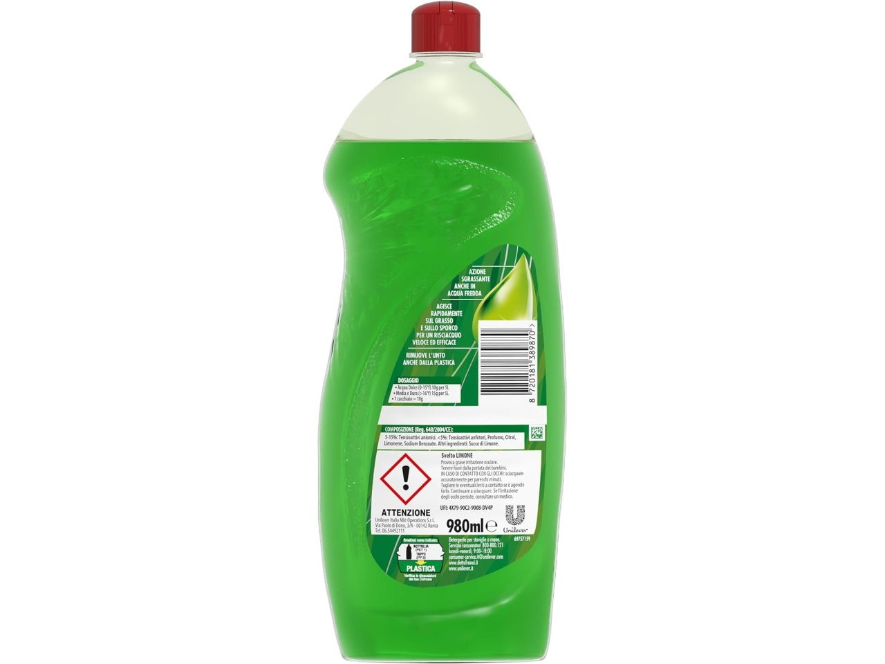 Svelto piatti 930ml+ 100ml limone$