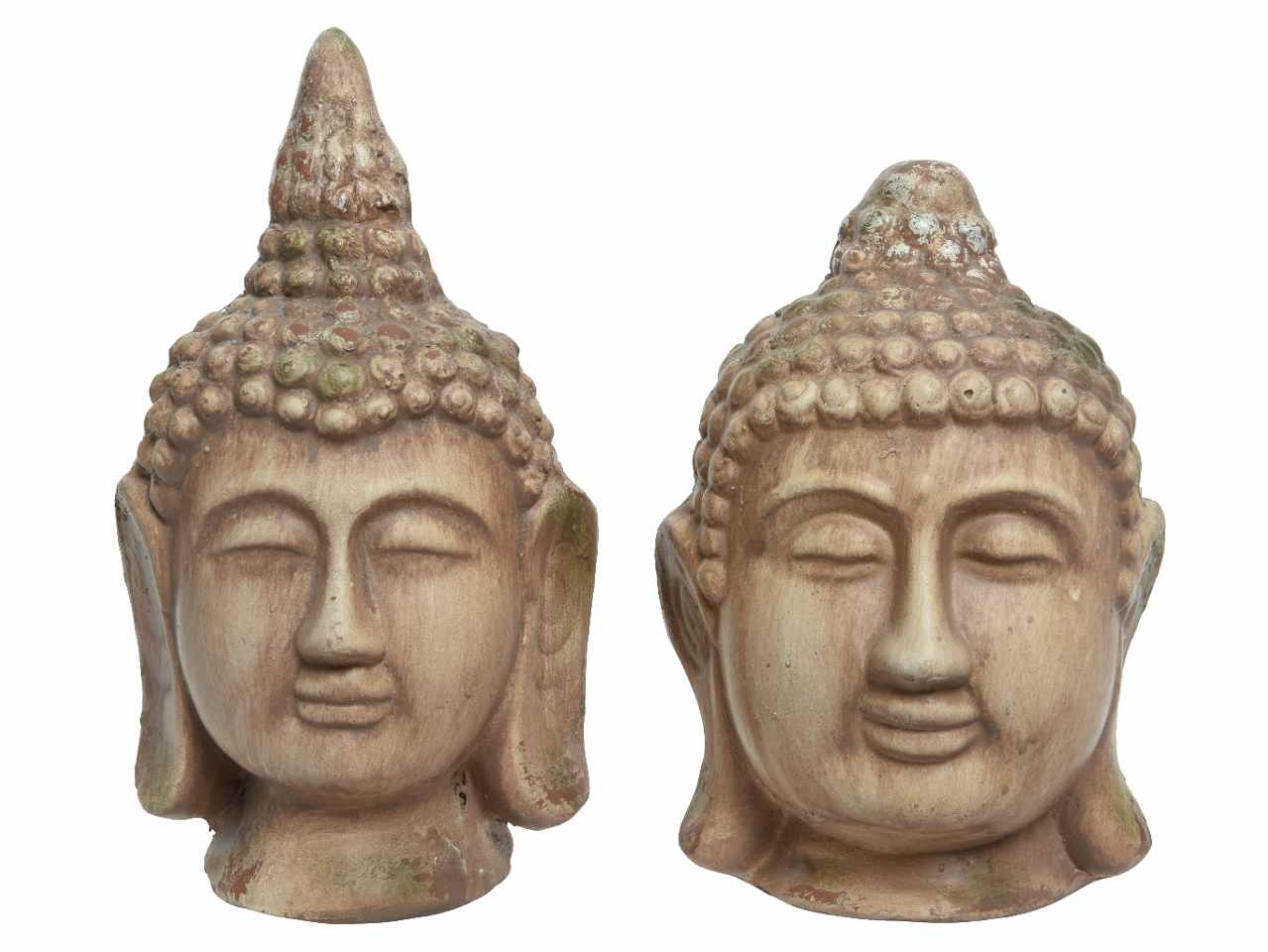 Testa buddha h.26,7cm 806161