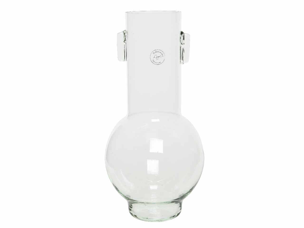 Vaso in vetro trasparente 38cm d 648093