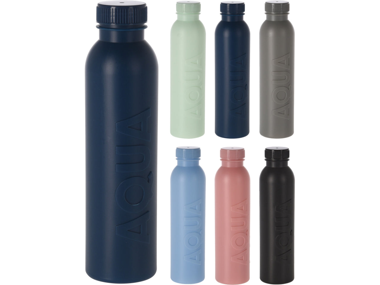 Bottiglia capacita' 500ml in 6 colori assortiti