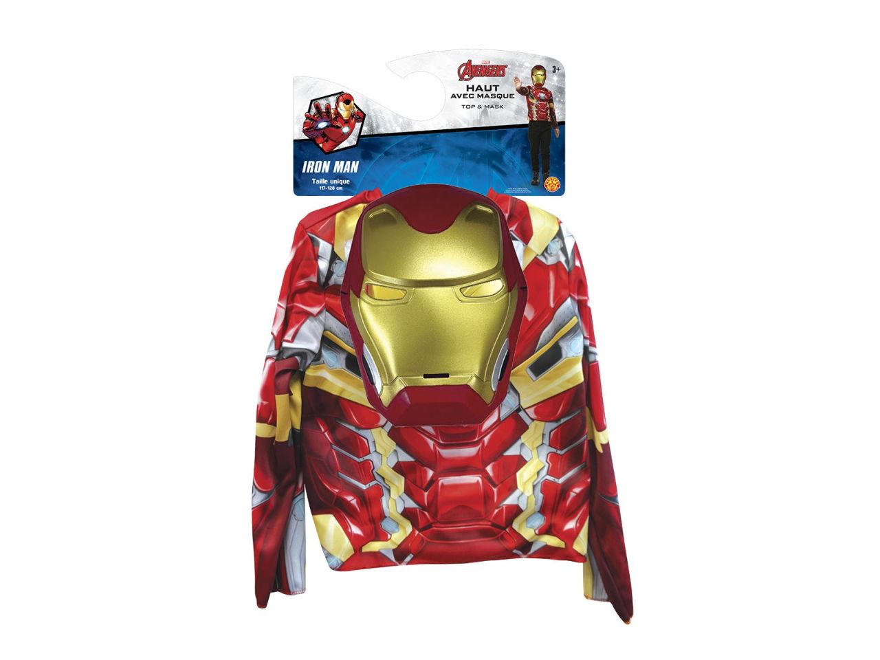 Rubies iron man top e maschera