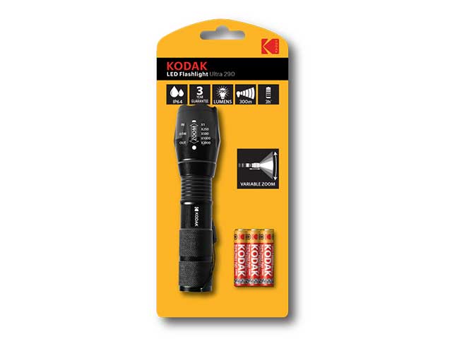 Kodak led flashlight ultra 290 kb5830