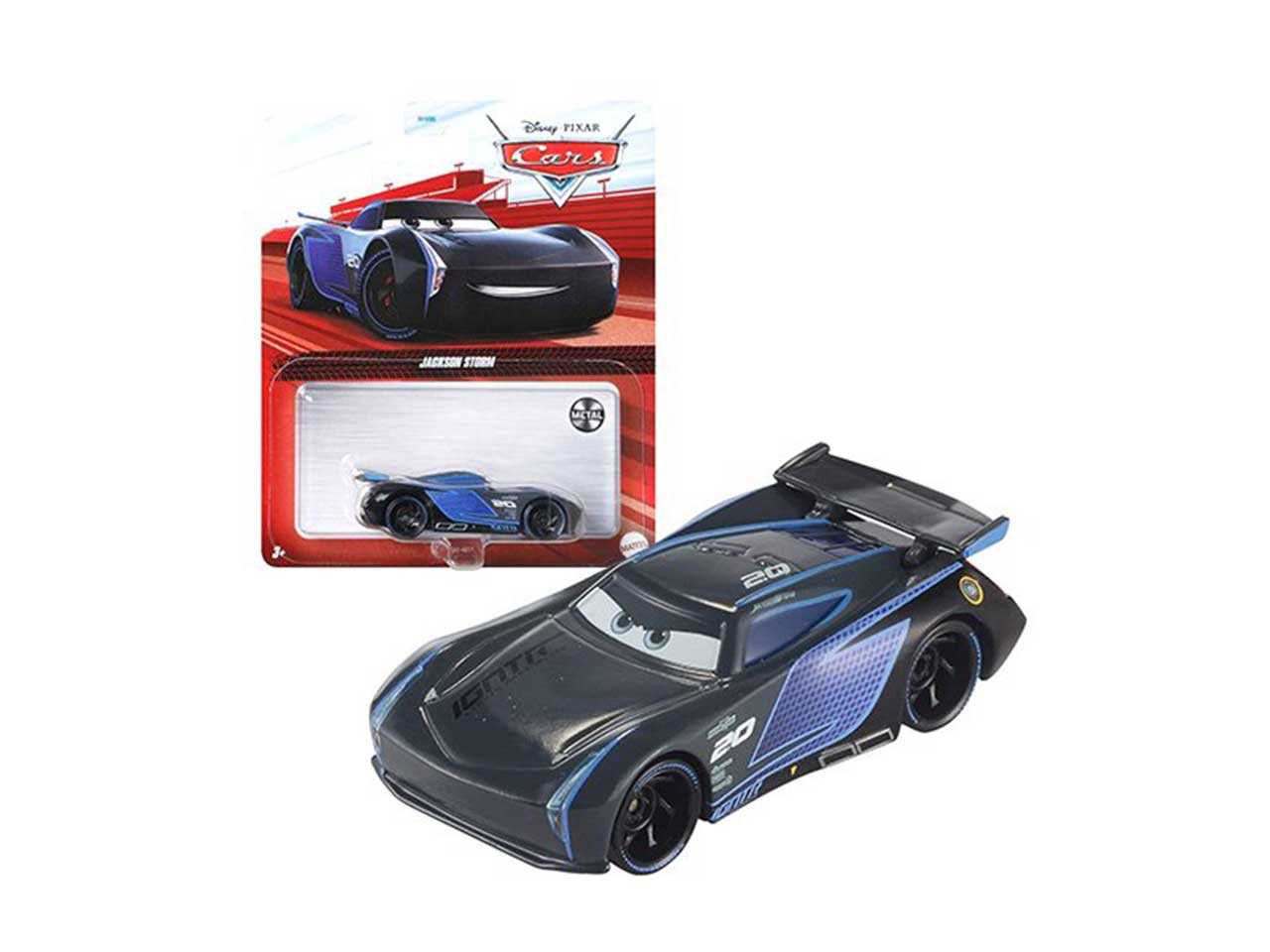 Cars 3 veicoli assortiti in metallo 1:55, per bambini di 3+ anni