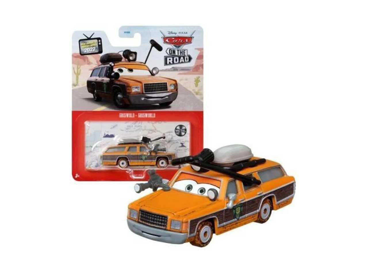 Cars 3 veicoli assortiti in metallo 1:55, per bambini di 3+ anni