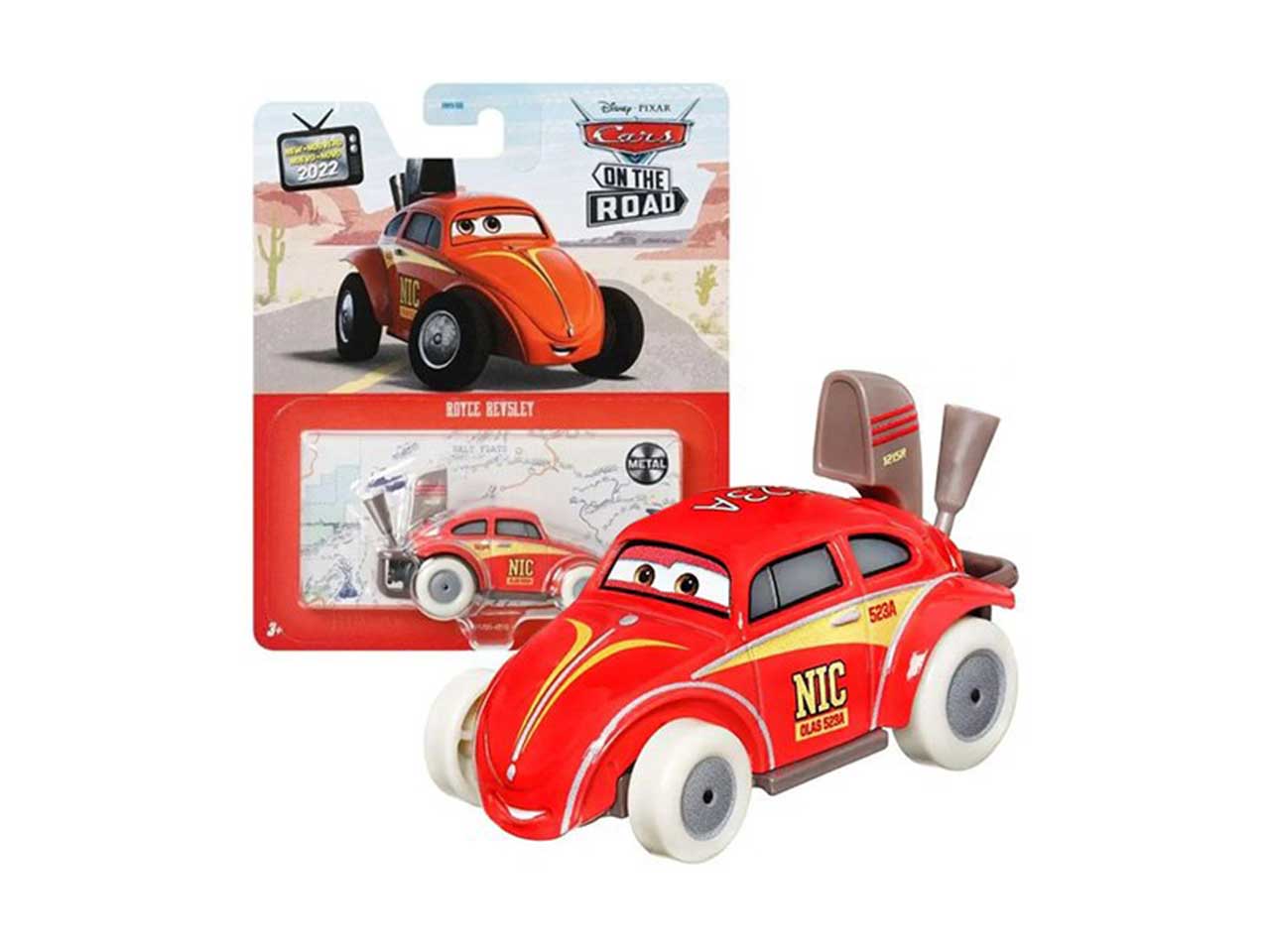 Cars 3 veicoli assortiti in metallo 1:55, per bambini di 3+ anni