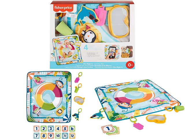 Fisher price tappetino att.in piscina grr44