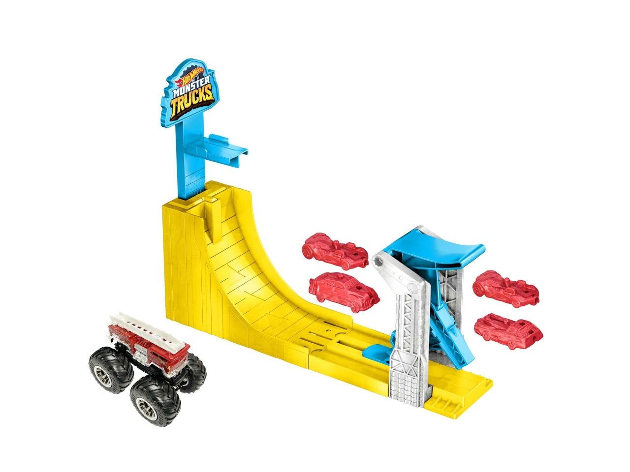 Hot wheels monter trucks big air playset