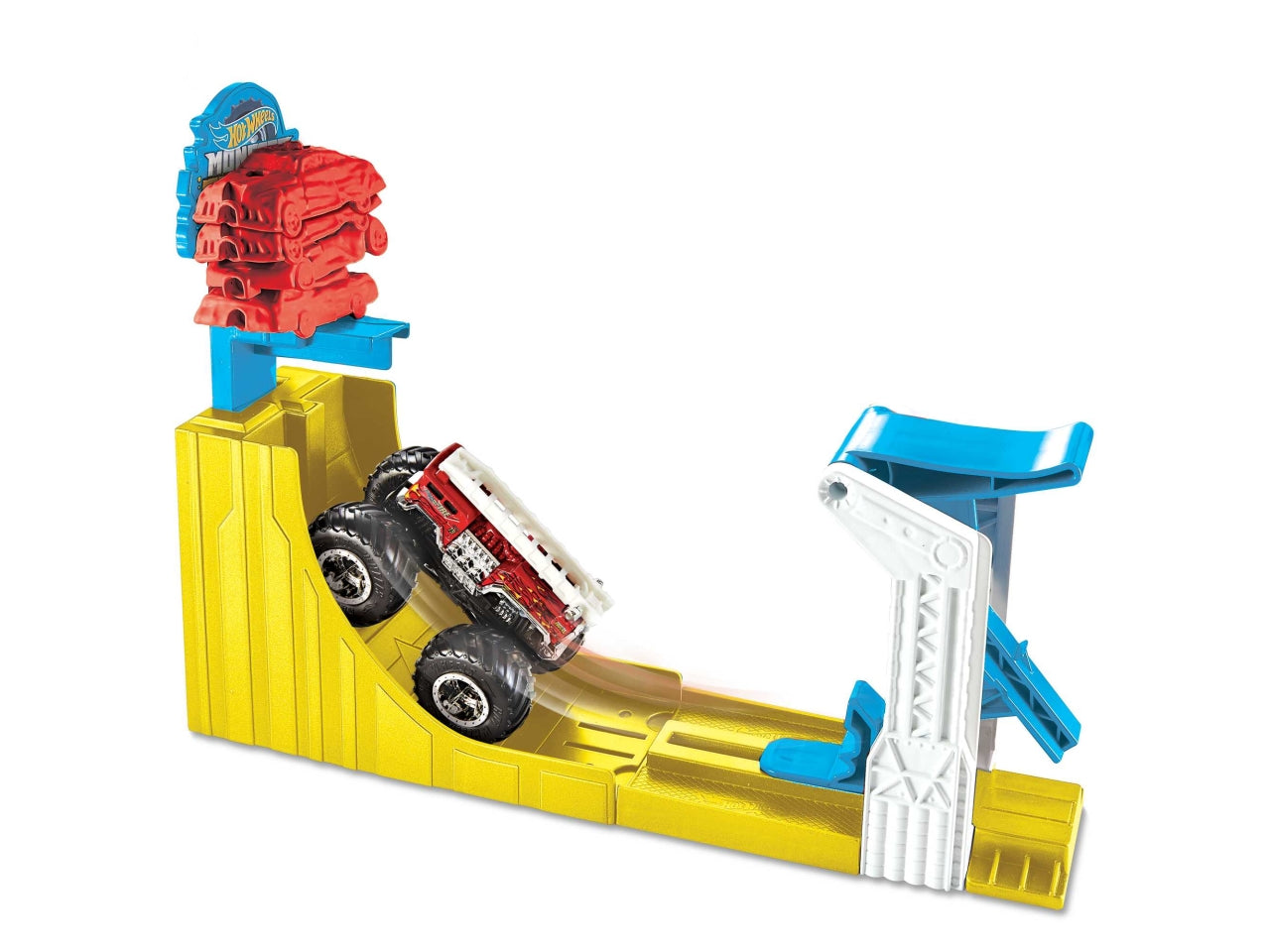 Hot wheels monter trucks big air playset