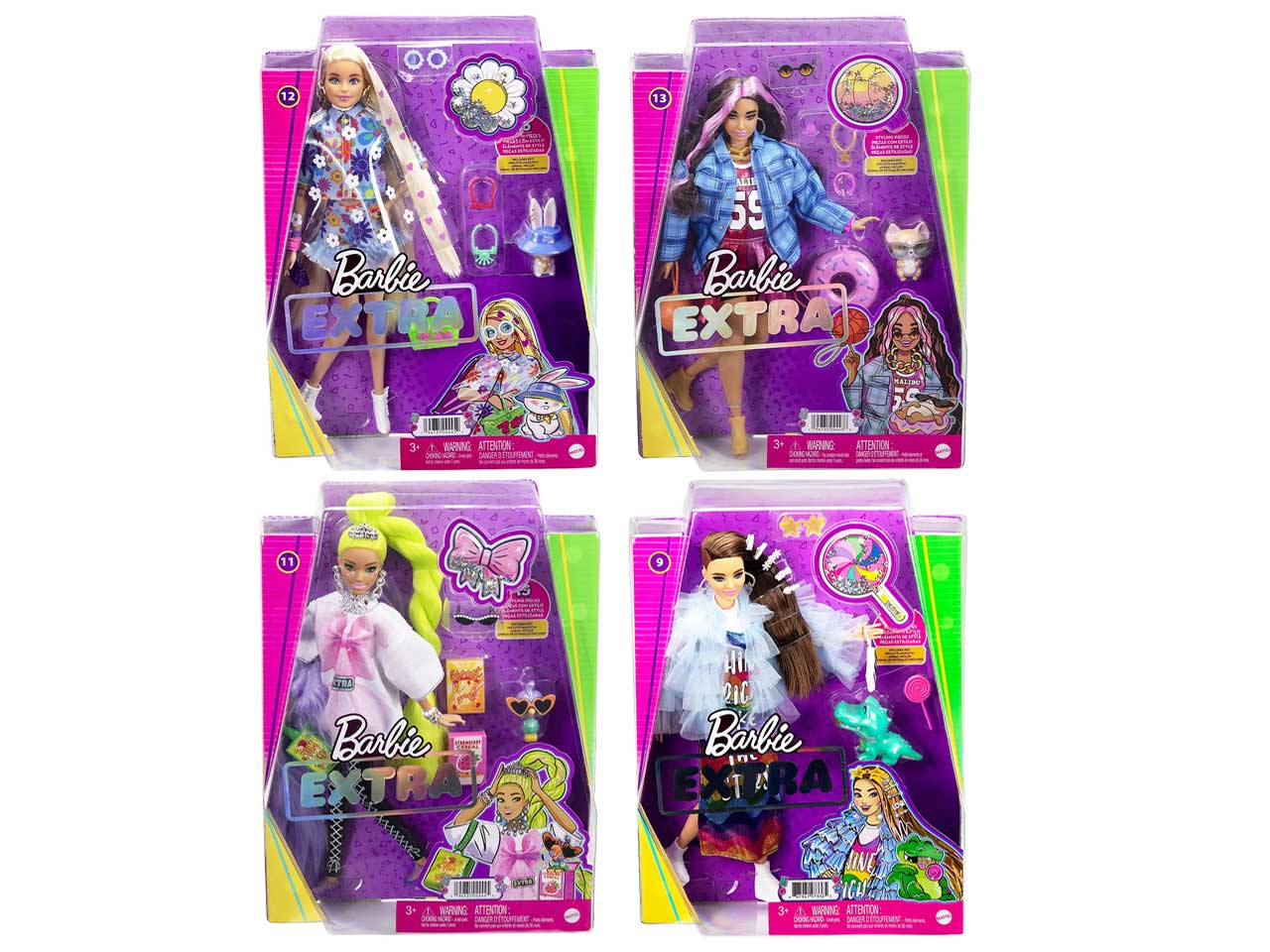 Barbie extra giacca blu gyj78 § 5 $