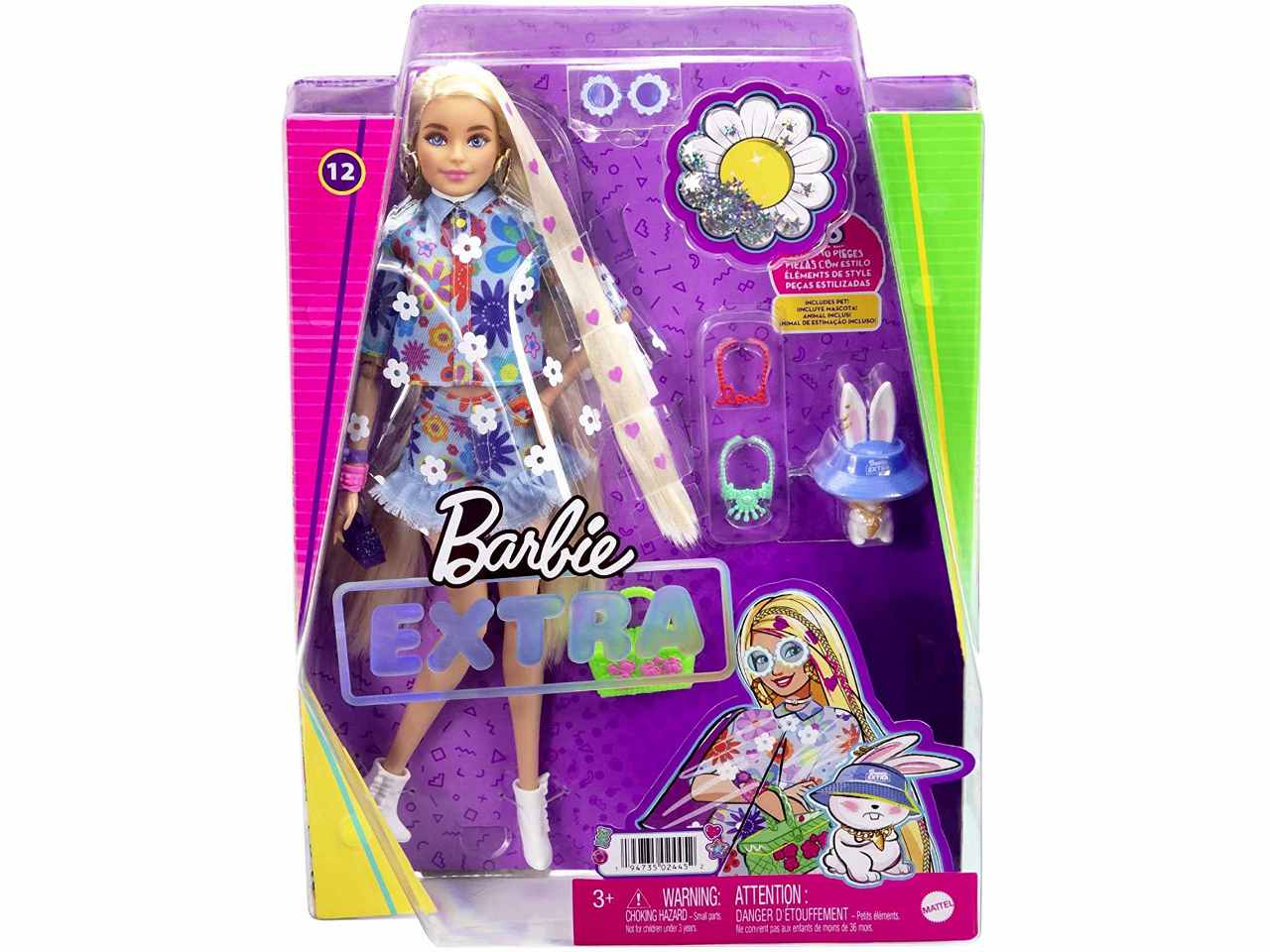 Barbie extra giacca blu gyj78 § 5 $