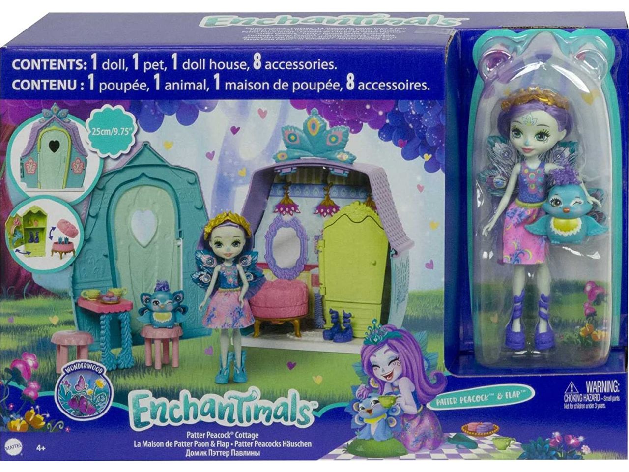 Enchantimals playset cottage con bambola