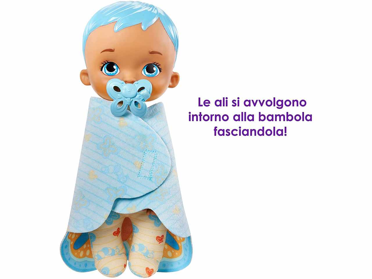 My garden baby farfalla azzurra     hbh