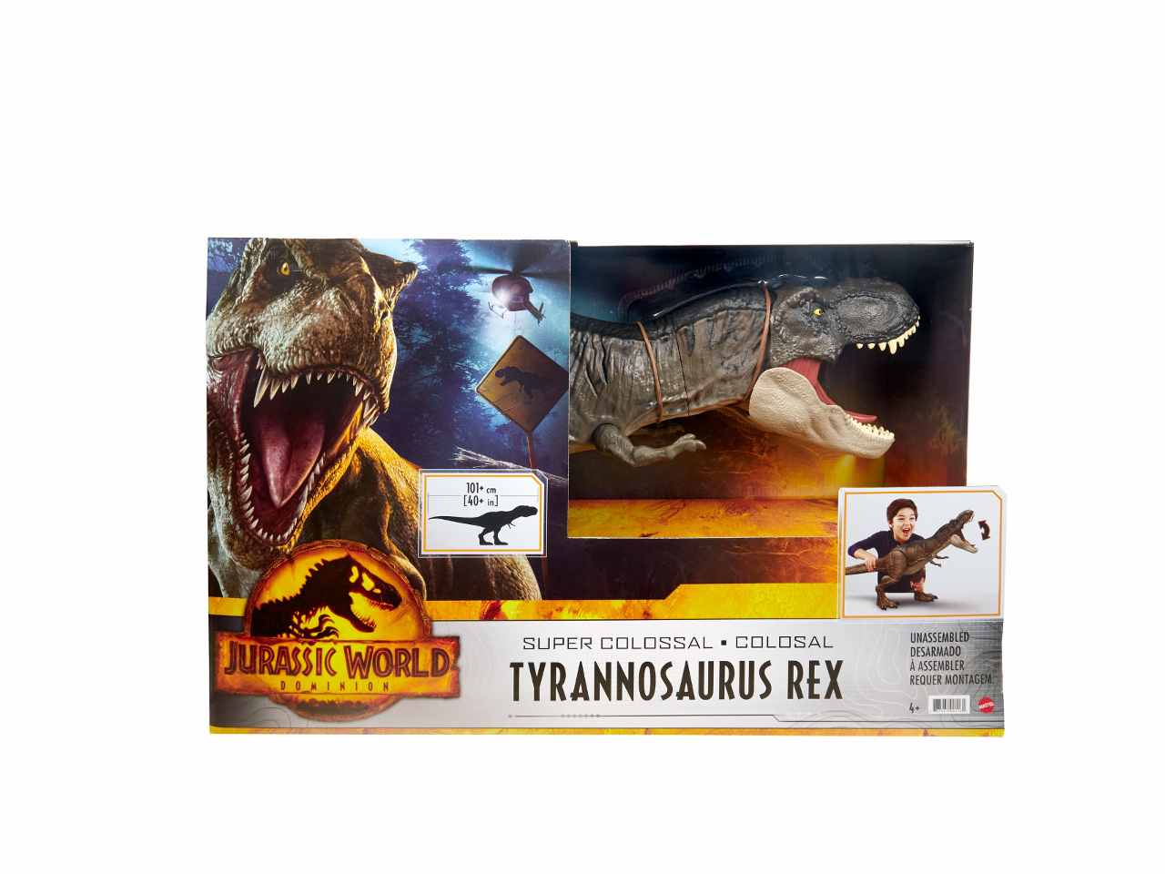 Jurassic world 3 t-rex super colossale