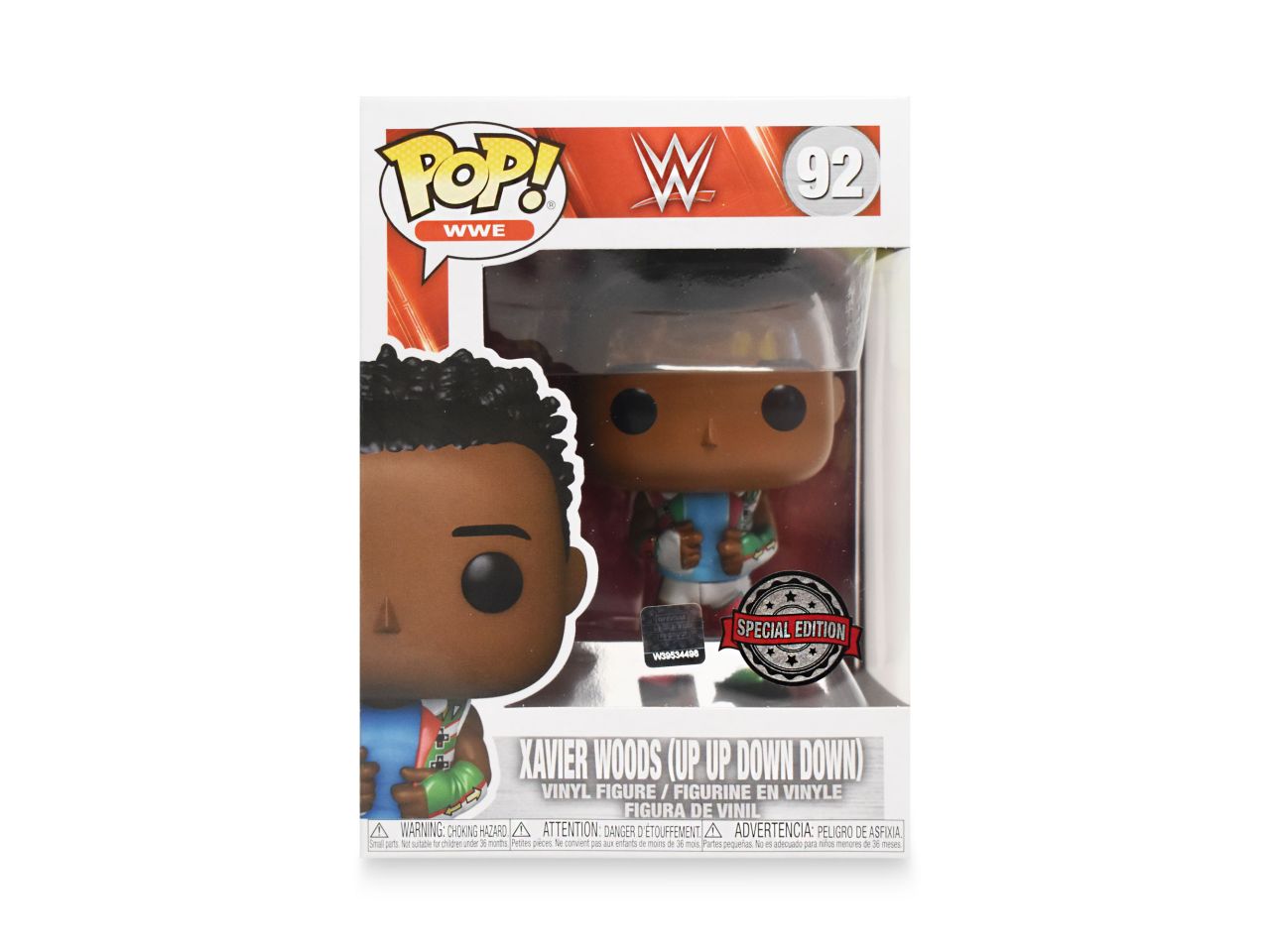 Funko pop wwe xavier woods up up down down