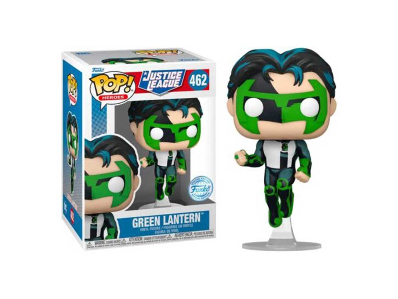 Pop heroes: justice league comic - green lantern