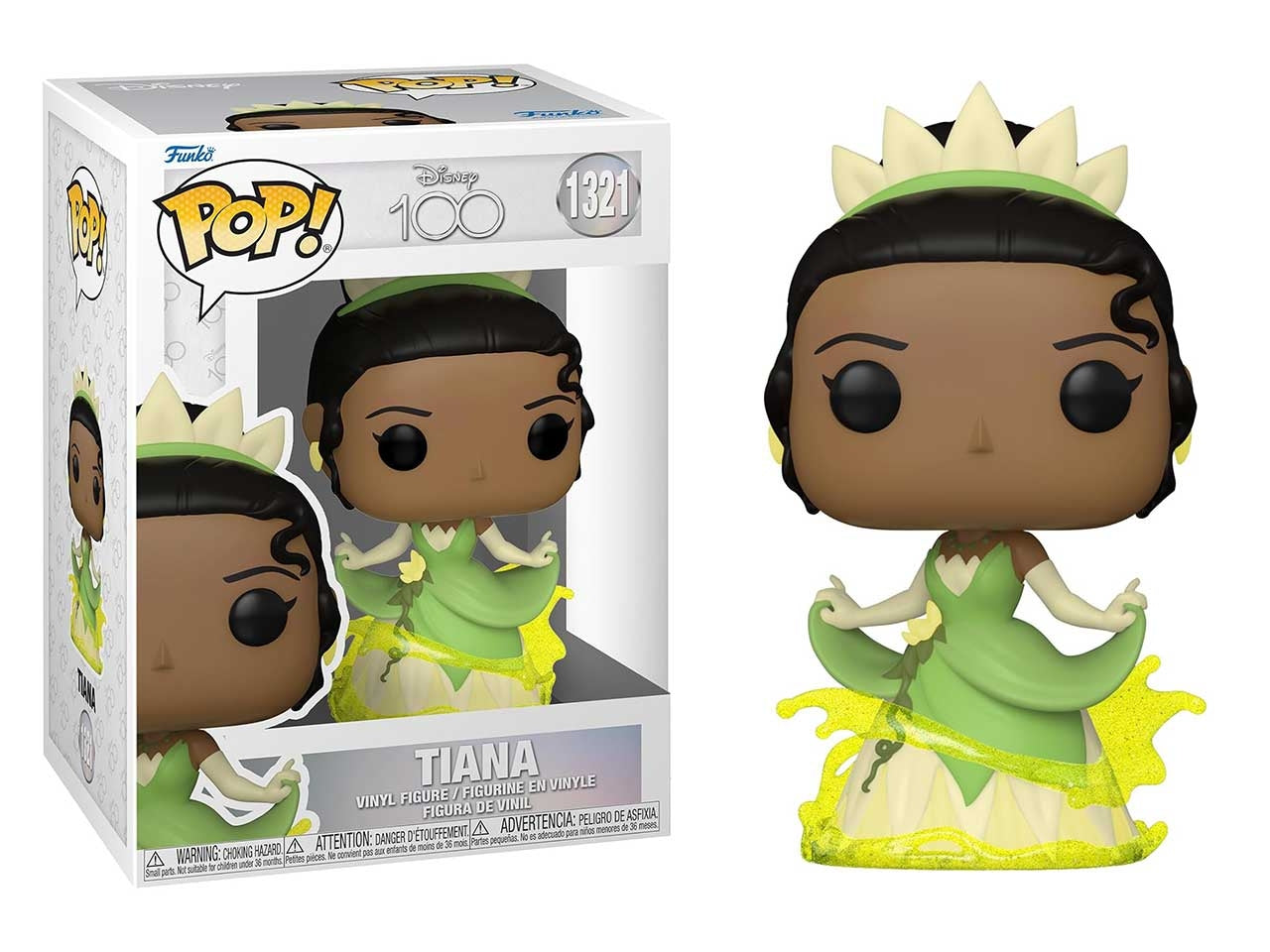 Pop disney: disney 100 anniversario - tiana la principessa