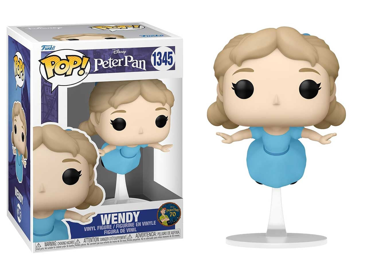 Pop disney: peter pan 70th anniversario - wendy