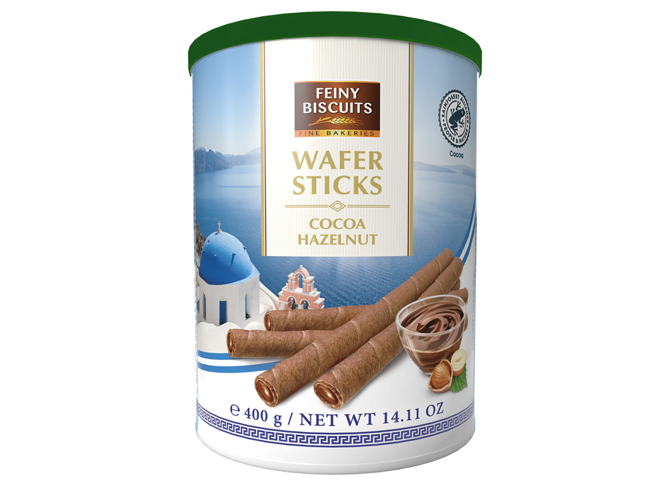 Feiny biscuits bastoncini di wafer con crema di cacao e nocciola 400g